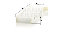 Kupéfilter MANN-FILTER CU 29 003-2
