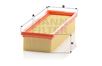 Luftfilter MANN-FILTER C 2341