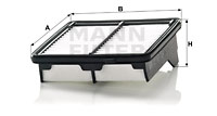 Luftfilter MANN-FILTER C 18 004