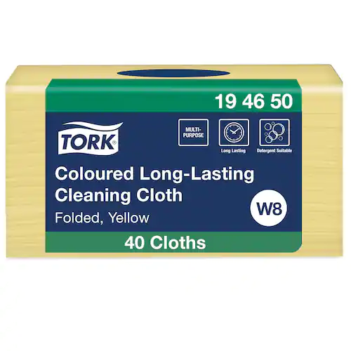 Tork Rengöringsduk Premium W8 gul