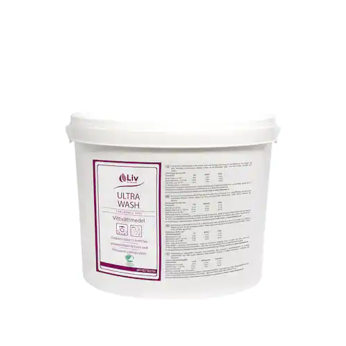 Liv Tvättmedel Ultra Wash Vittvätt 8KG