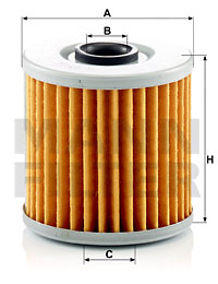 Oljefilter MANN-FILTER MH 66