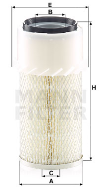 Luftfilter MANN-FILTER C 14 179 x