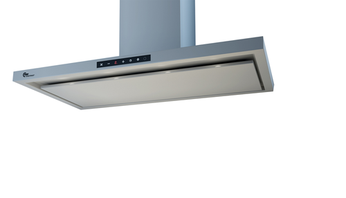 Thermex Cardiff Ii, Rf, V, 600 Mm, U/motor Vägghängd Köksfläkt - Rostfritt Stål