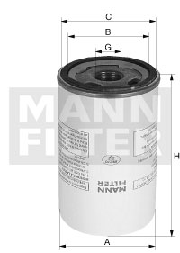Filter, tryckluft MANN-FILTER LB 950/20