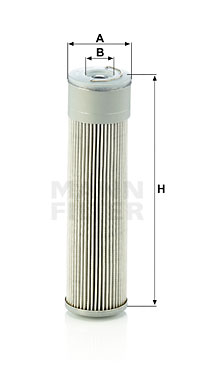 Filter, drifthydraulik MANN-FILTER H 724/3
