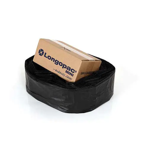 LONGOPAC Kassett Mini Eco 75m svart