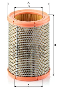Luftfilter MANN-FILTER C 1362