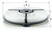 Luftfilter MANN-FILTER C 2223