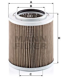 Oljefilter MANN-FILTER HD 13 008