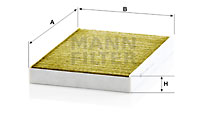 Kupéfilter MANN-FILTER FP 2742