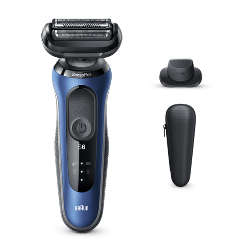 Braun Series 6 Shaver 60-b1200 S Rakapparat - Blå