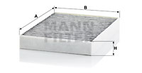 Kupéfilter MANN-FILTER CUK 23 014-2
