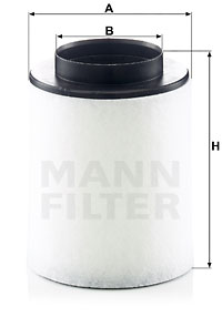 Luftfilter MANN-FILTER C 17 023