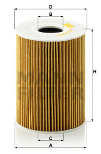 Oljefilter MANN-FILTER HU 926/5 y