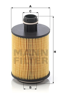 Oljefilter MANN-FILTER HU 7004/1 x
