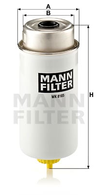 Bränslefilter MANN-FILTER WK 8105