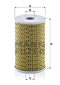 Oljefilter MANN-FILTER H 932/2 t