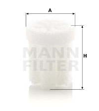 Ureafilter MANN-FILTER U 1003