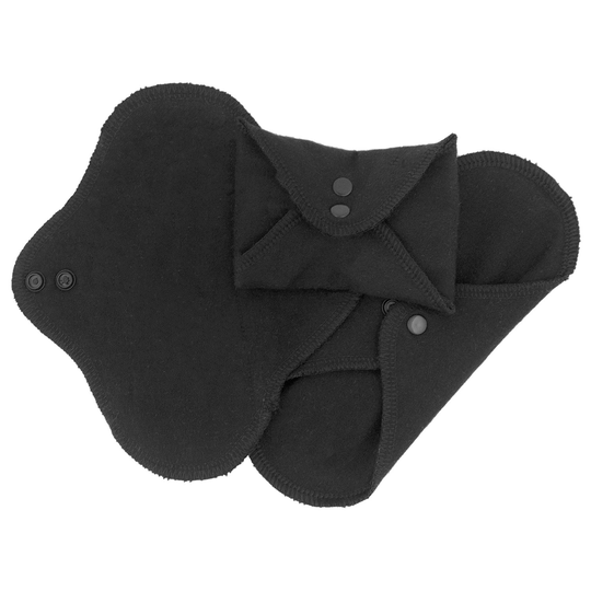 Imse Ekologiska Trosskydd Classic - Black, 3-pack