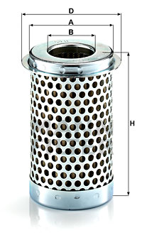Filter, drifthydraulik MANN-FILTER H 65