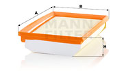 Luftfilter MANN-FILTER C 25 033