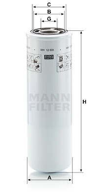Hydraulikfilter, automatväxel MANN-FILTER WH 12 005