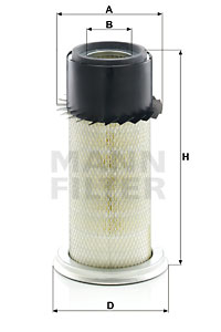 Luftfilter MANN-FILTER C 16 340