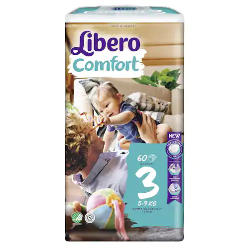 Libero Blöja Comfort S3 5-9kg
