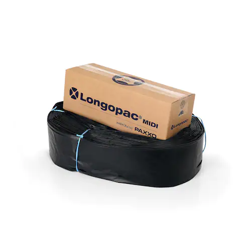 LONGOPAC Kassett Midi standard svart
