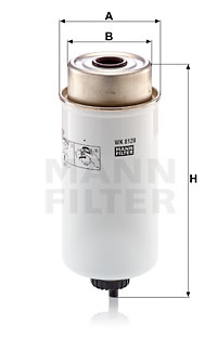 Bränslefilter MANN-FILTER WK 8120