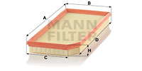 Luftfilter MANN-FILTER C 41 110