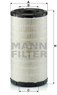 Luftfilter MANN-FILTER C 21 584
