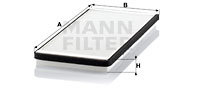 Kupéfilter MANN-FILTER CU 4150