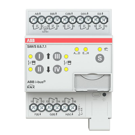 ABB 2CDG110244R0011 Kombiaktor 230V, 6 A Antal utgångar: 8