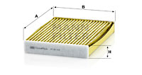 Kupéfilter MANN-FILTER FP 25 012
