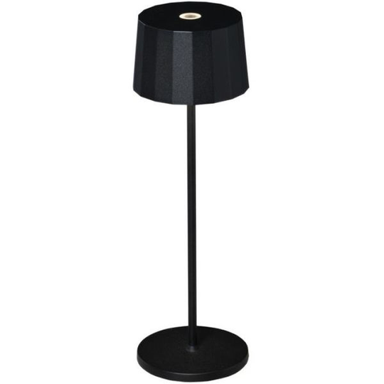 Konstsmide Positano Bordslampa USB, 2,2W Svart