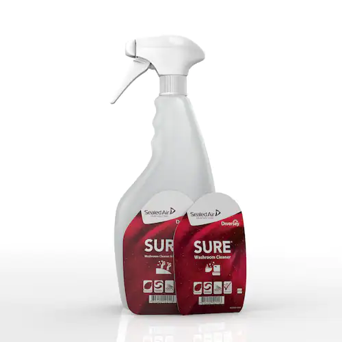 Diversey Sprayflaska tom för SURE rengöringsmedel, 750 ml