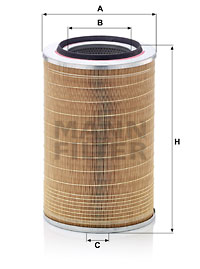 Luftfilter MANN-FILTER C 24 508/1
