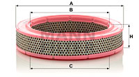 Luftfilter MANN-FILTER C 2649