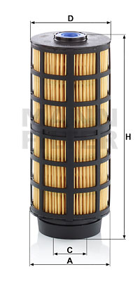 Bränslefilter MANN-FILTER PU 7004 z