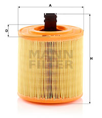 Luftfilter MANN-FILTER C 14 013