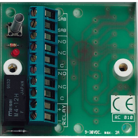 Alarmtech RC 010 Reläkort 1 x 2-pol, växlande