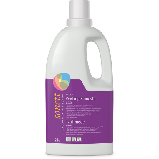 Sonett Lavendel Flytande Tvättmedel 2 liter