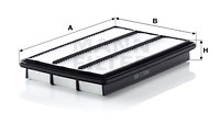 Luftfilter MANN-FILTER C 3766