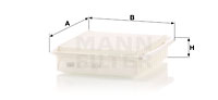 Luftfilter MANN-FILTER C 25 654