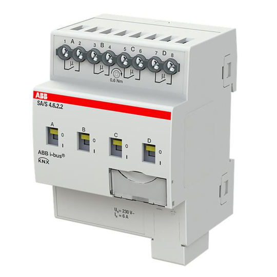 ABB 2CDG110254R0011 Brytaktor KNX, 230V, 6 A Max. antal omkopplarkontakter: 4