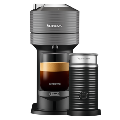 Nespresso Vertuo Next Grey Env120.Gyae - Bundle Kapselmaskin Grå