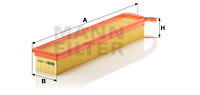 Luftfilter MANN-FILTER C 5082