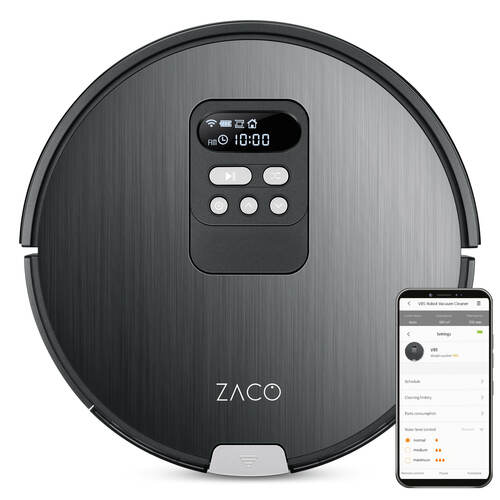 Zaco V85 Robotdammsugare - Aluminium